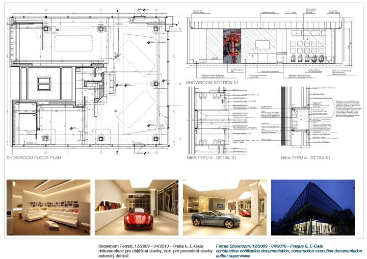 Showroom Ferrari – Praha 6, E-Gate
