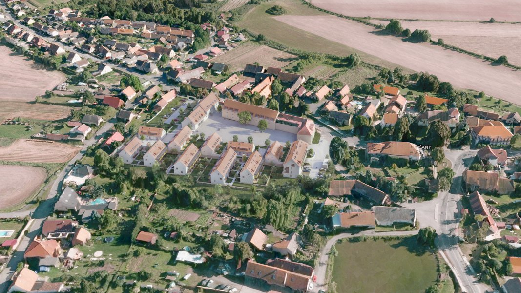 Náves se špejcharem