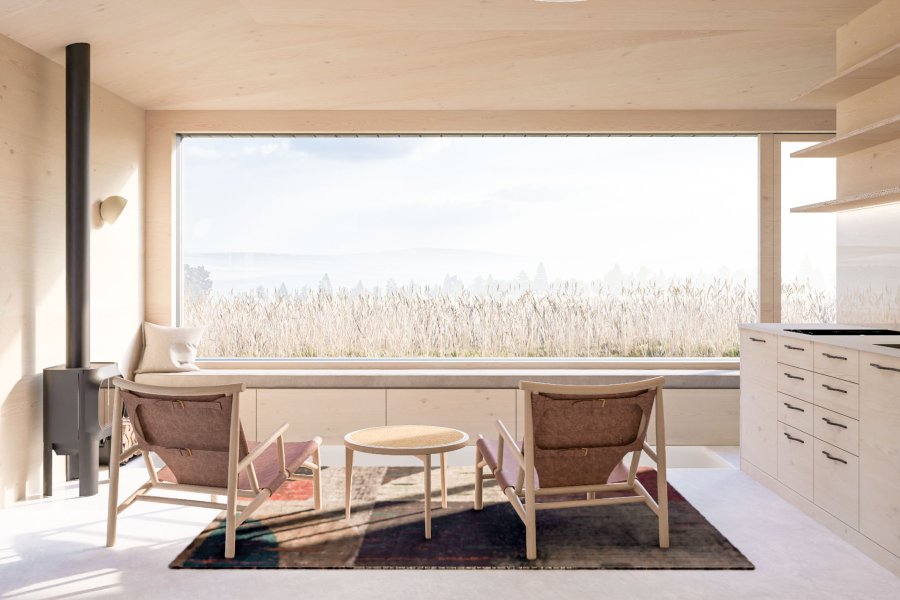 Wellness v zahradním domku