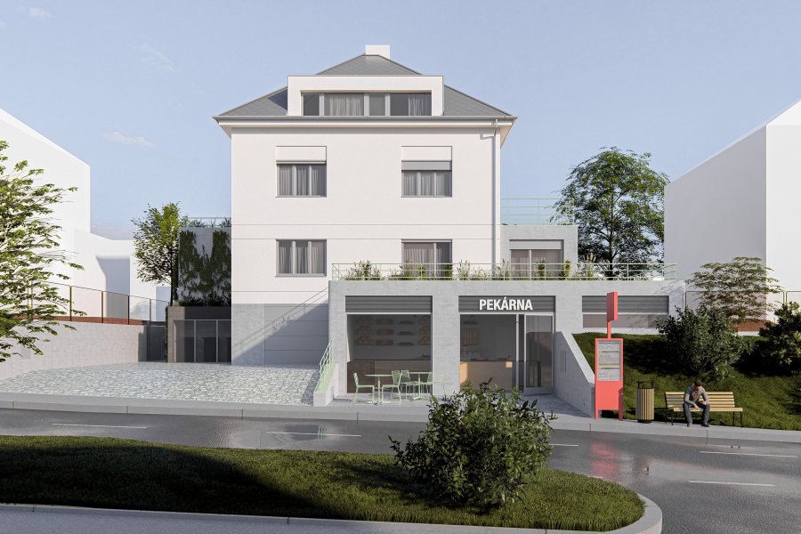 Rodinný dům s řemeslnou pekárnou