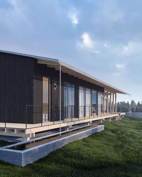 Rodinný dům v sadu