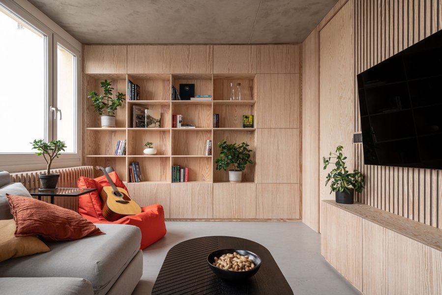 Interiér bytu Ďáblice