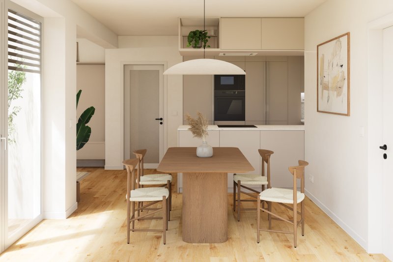 Interiér bytu Kbeličky