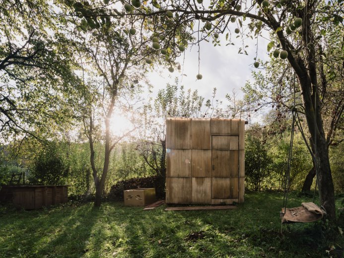 Upcyklovaná sauna
