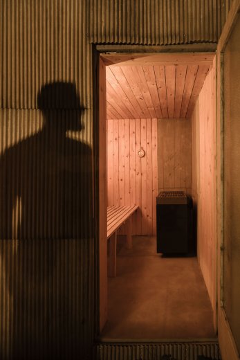Upcyklovaná sauna
