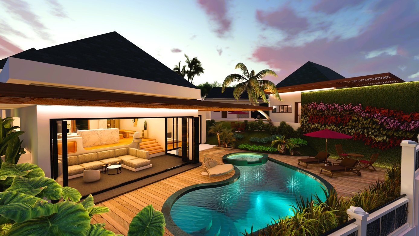 Villa na Bali k pronájmu