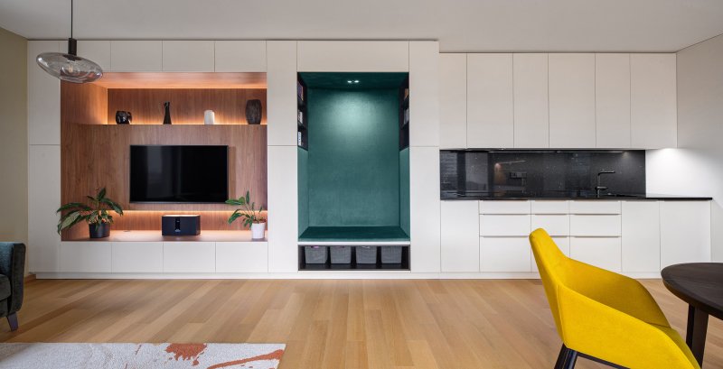 Byt se třemi nikami