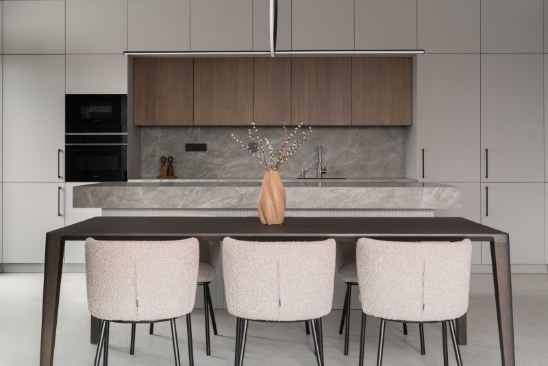 Interiér RD s otevřeným patrem