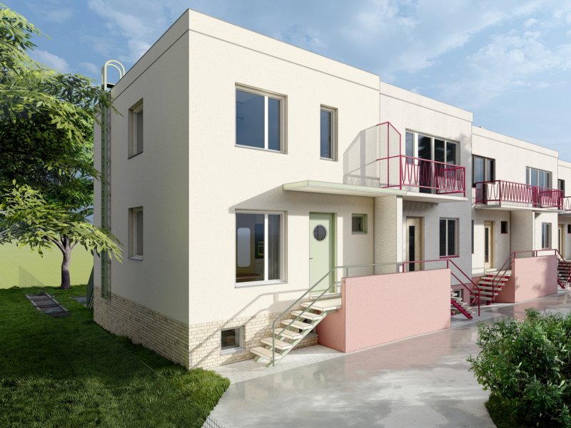 Rekonstrukce řadového domu Malšovice