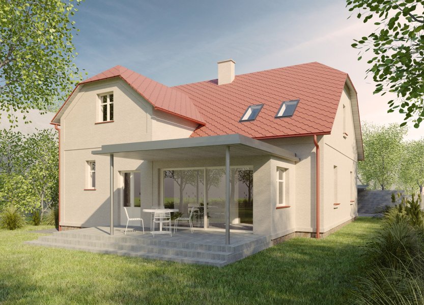 Rekonstrukce rodinného domu v Újezdě nad Lesy